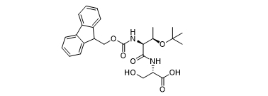 ภาวะไม่สะอาดของไดเพปติด Fmoc-Thr ((tBu) -Ser-OH HPLC 98+ CAS 2171282-46-3